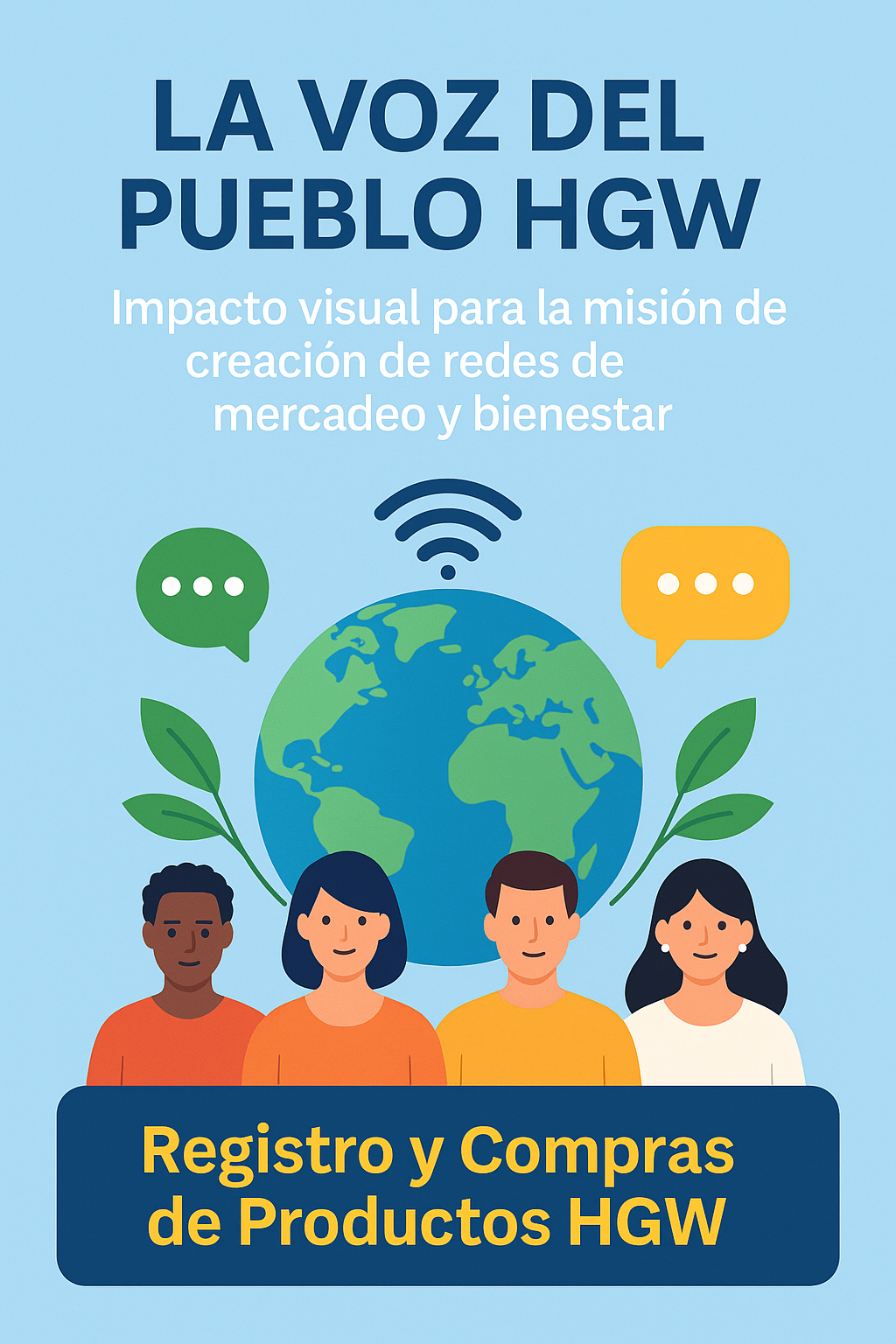 La Voz del Pueblo HGW - Chat para fortalecer el Movimiento HGW creado por Félix Helí Contreras Martínez